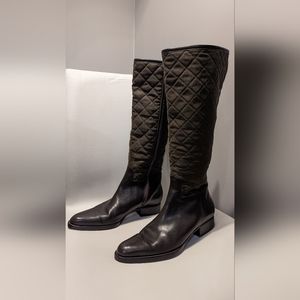 Ralph Lauren Quilted Riding boot